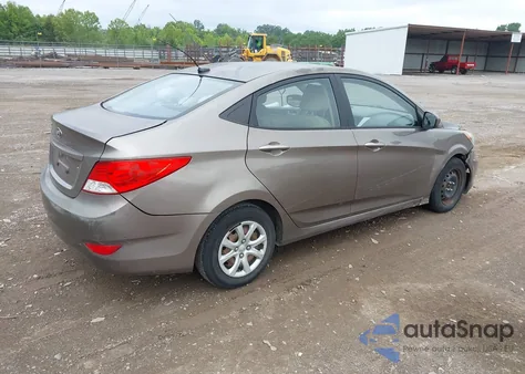 2014 Hyundai Accent Gls from USA, damaged, VIN KMHCT4AE9EU667067